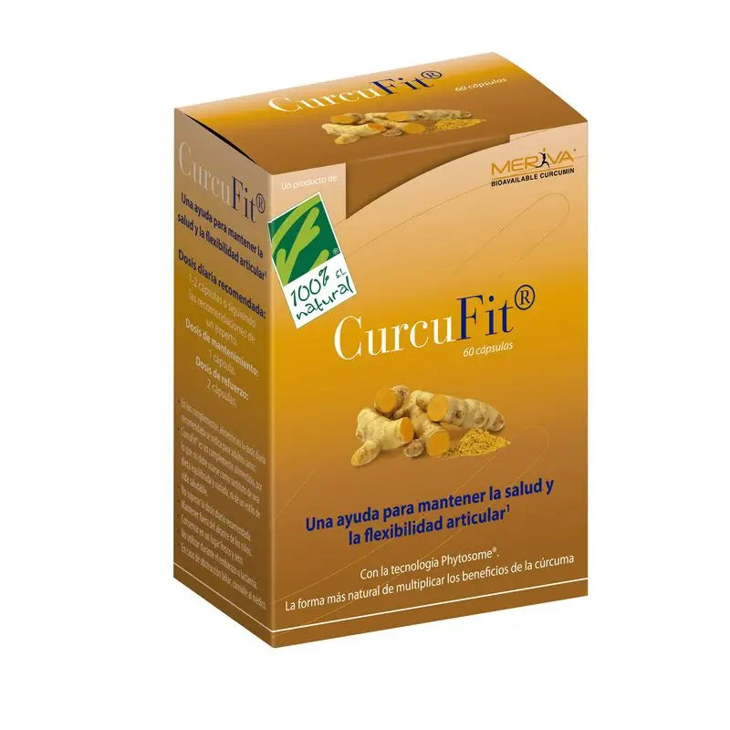 100%Natura Curcufit , 60 capsules