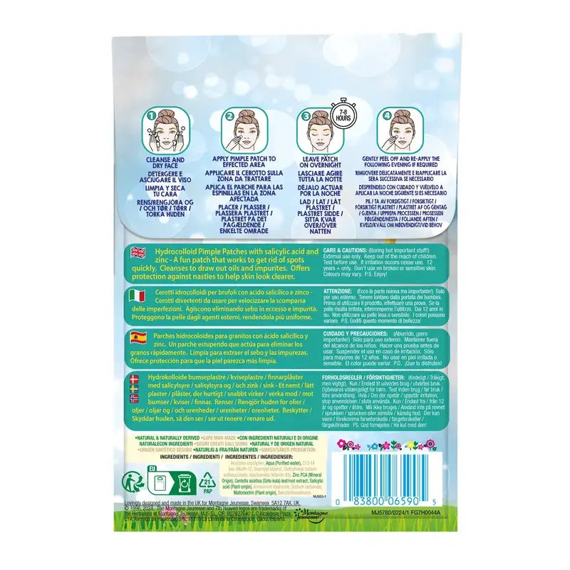 7 Heaven Hydrocolloid Patches, 24 units