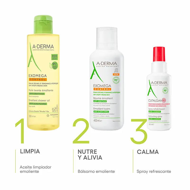 A-Derma Exomega Control Emollient Balm 400ml