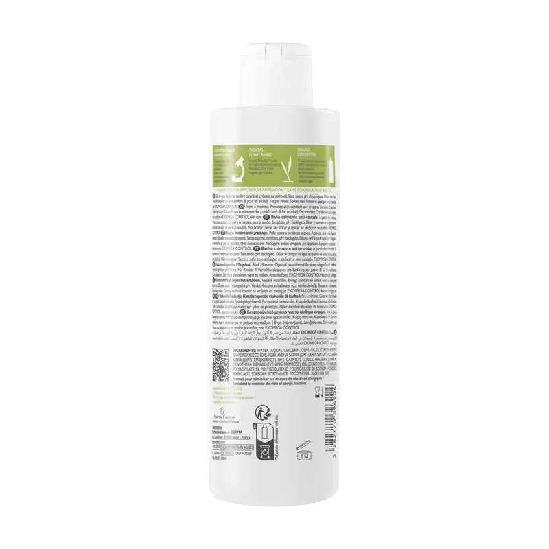 A-Derma Exomega Control Anti-itch Soothing Bath 200 ml