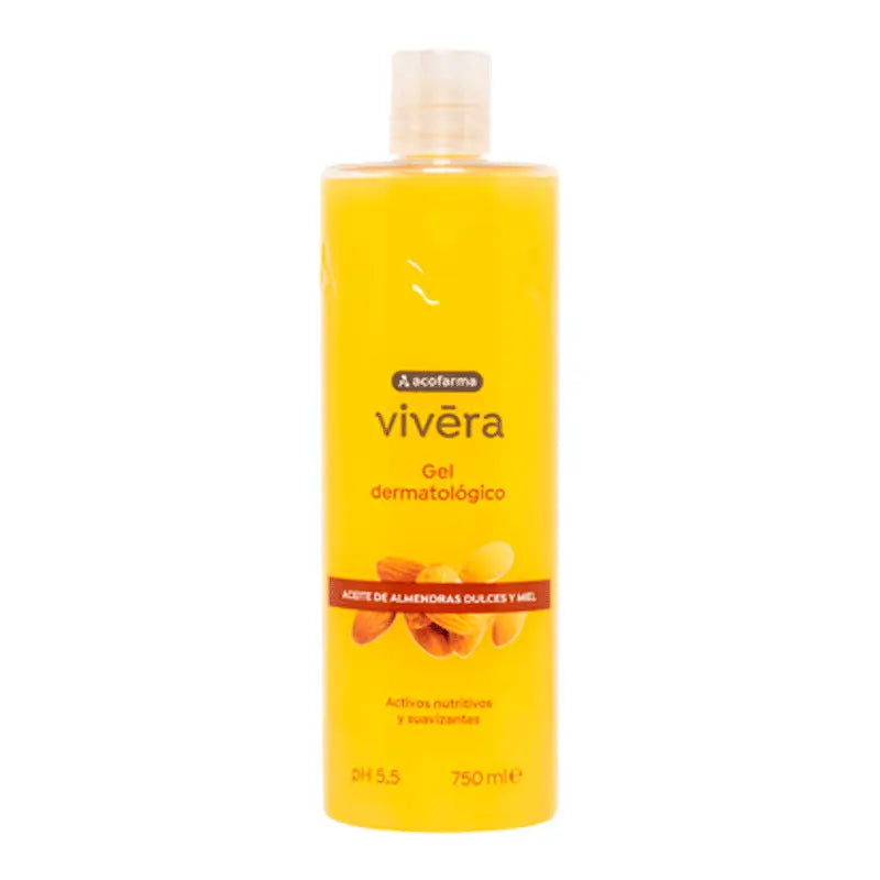 Acofarma Vivera Sweet Almond and Honey Oil Gel 750 ml