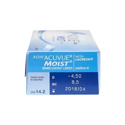 Acuvue 1 Day Moist Daily Spherical Lenses , 30 units