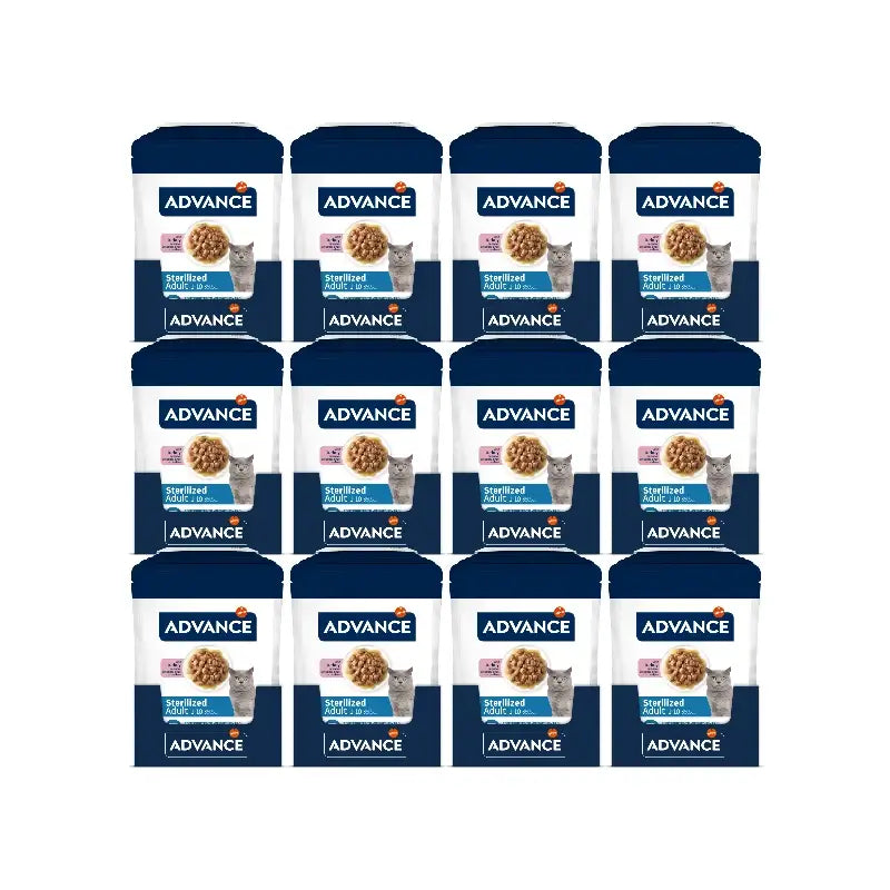Advance Wet Cat Food with Turkey, 12 x 85 g
