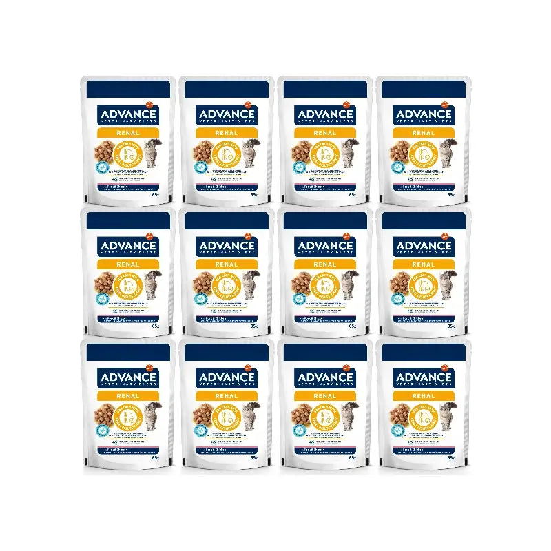 Advance Wet Cat Food for Kidney Disease, Single Serve, 12 x 85 g