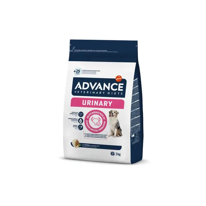 Advance Vet Canine Adult Urinary 3Kg, dog food for dogs