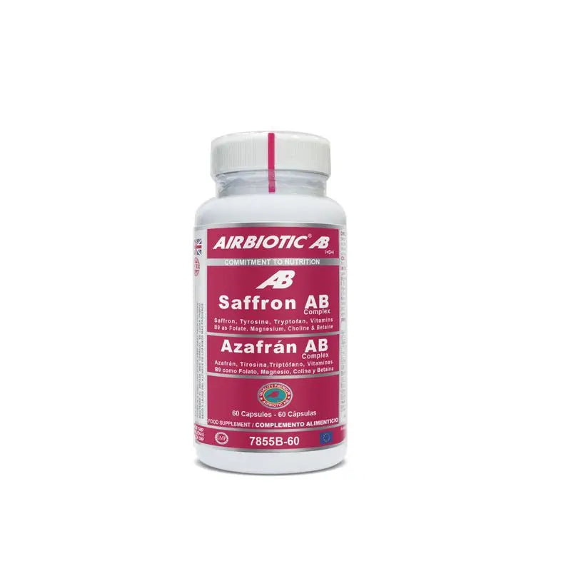 Airbiotic Saffron Ab Complex With B9 , 60 capsules