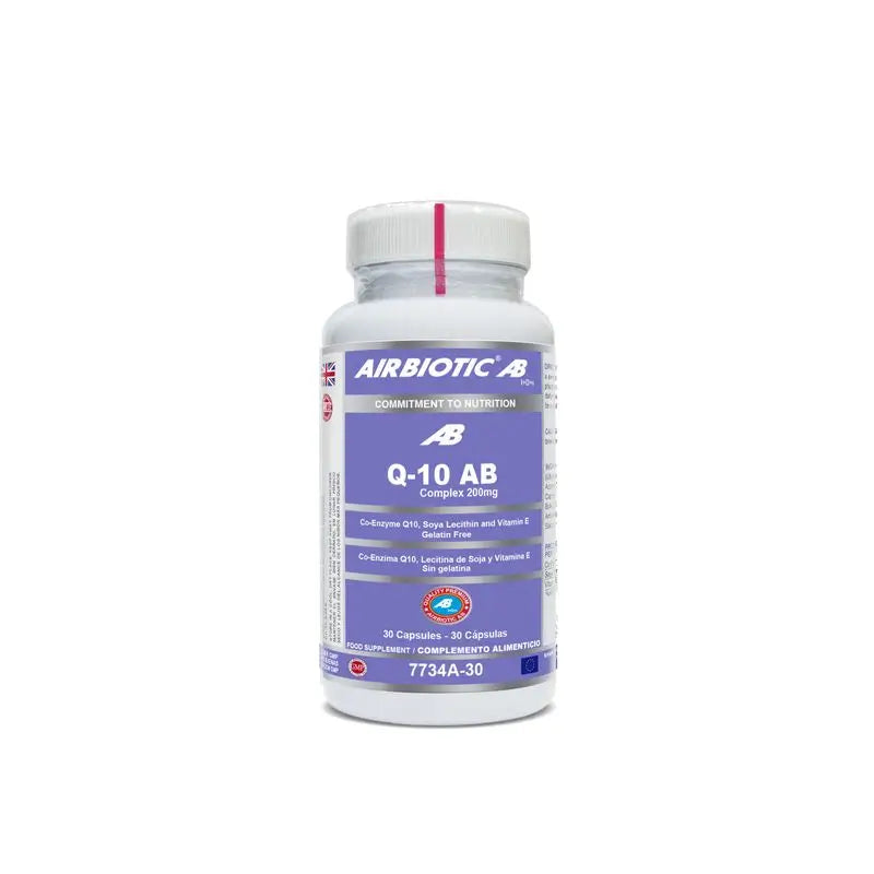 Airbiotic Q-10 Ab Complex 200 Mg, 30 Capsules