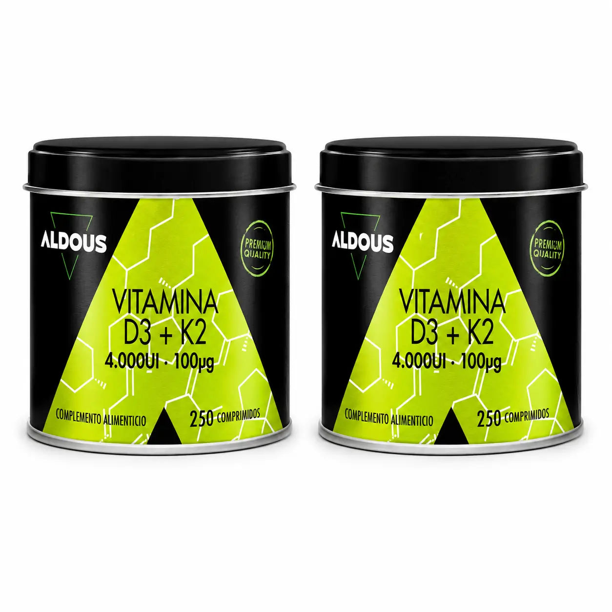 Aldous Bio Vitamin D3 + K2, 250 Tablets , pack 2