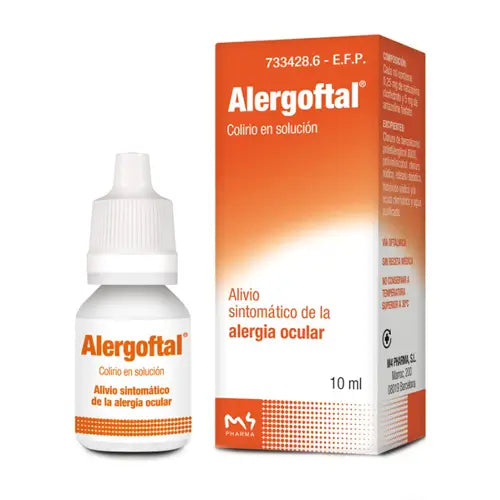 Alergoftal 5/0.25 mg/ml Eye Drops Solution 10 ml