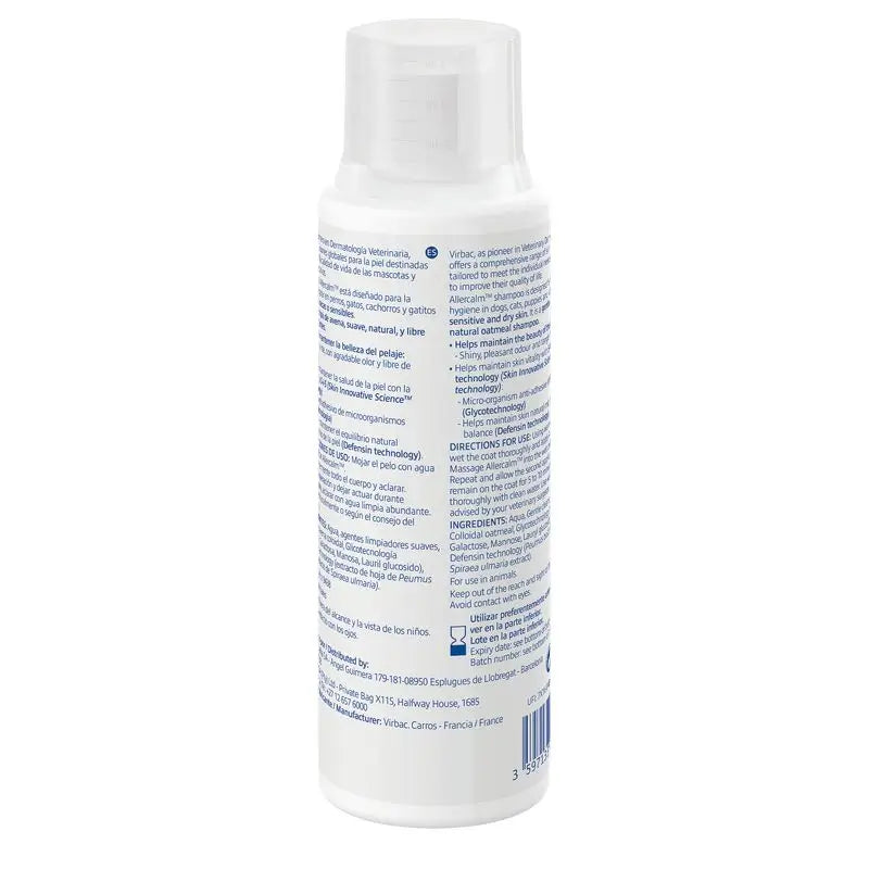Virbac Allercalm 250 ml Shampoo