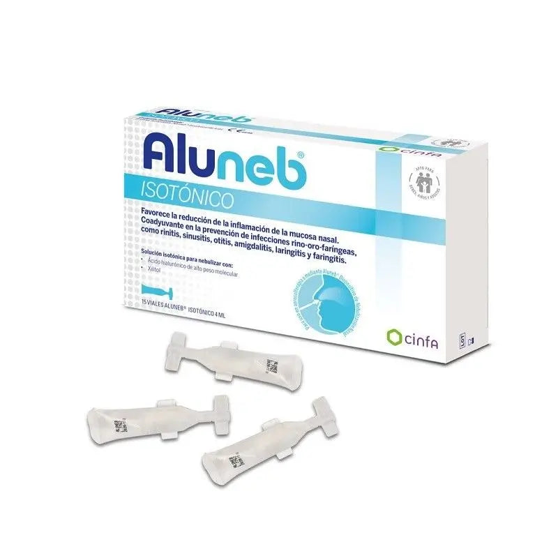 Aluneb Isotonic, 15 vials 4ml