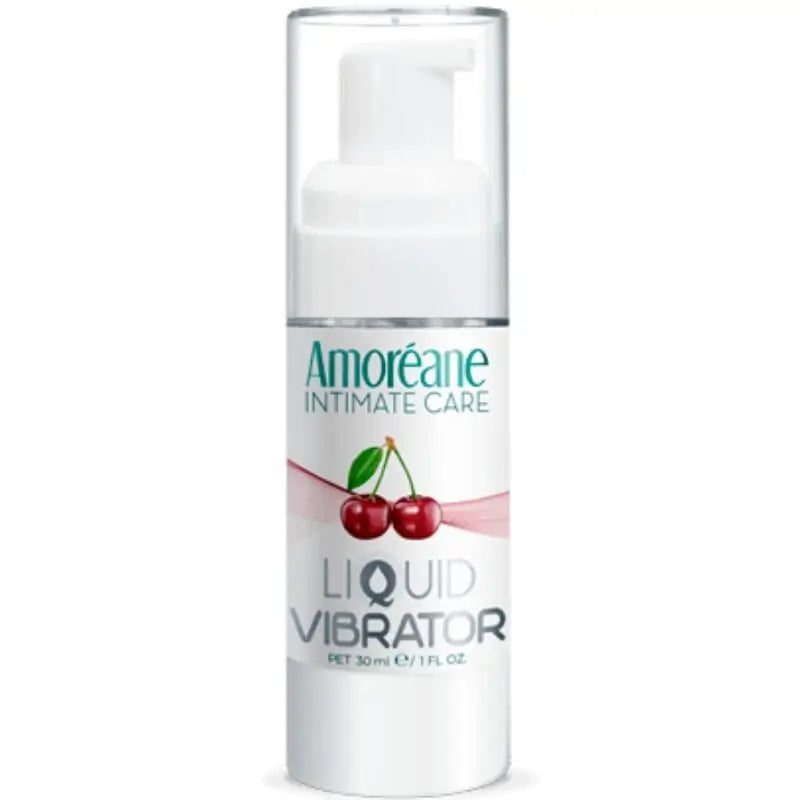 Amoreane Cherry Flavoured Liquid Vibrator 30 Ml