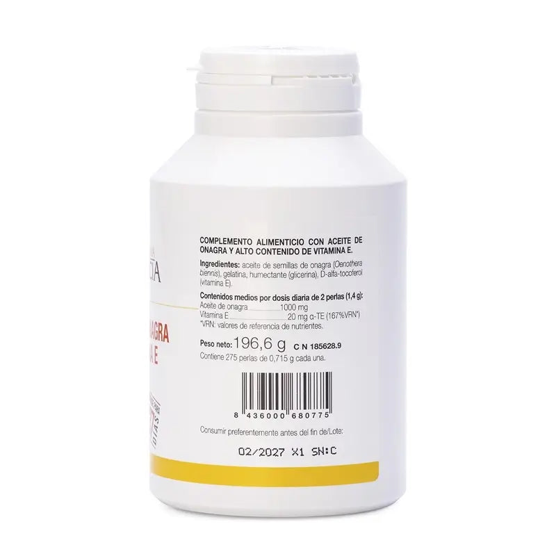 Ana Maria Lajusticia Evening Primrose Oil + Vitamin E, 275 softgels