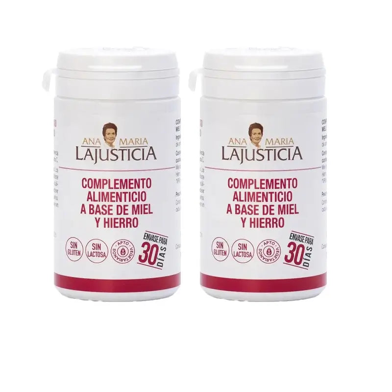 Ana Maria Lajusticia Iron with honey, 2x135 g