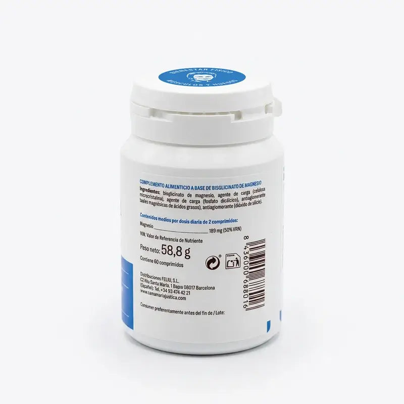 Anamarialajusticia Magnesium Bisglycinate, 60 tablets