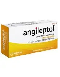 Angileptol Honey-Lemon Flavour 30 Sucking Tablets