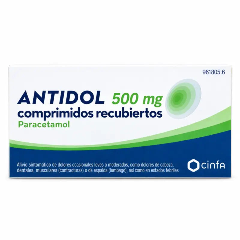 Antidol 500 mg 20 film-coated tablets