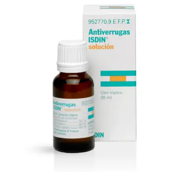 Isdin Antiverrugas Topical Solution 20 Ml