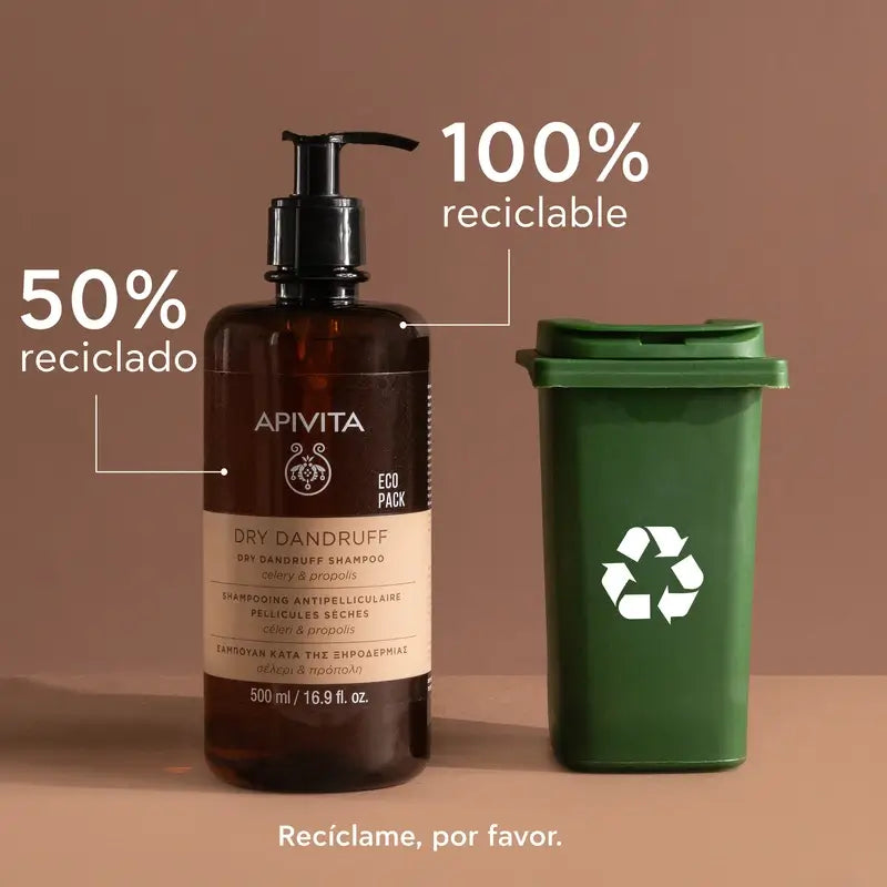 APIVITA Anti Dry Dandruff Shampoo 500 ml