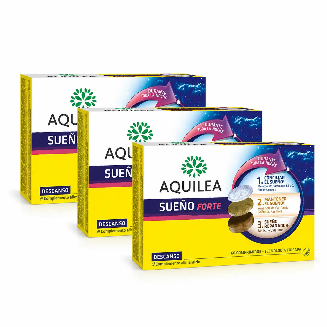 Aquilea Sueño Forte, 60 tablets, pack of 3