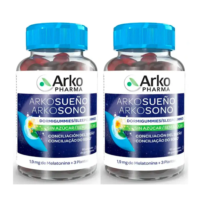 Arkopharma Arkosueño, 2X60 Dormigummies Sugarfree
