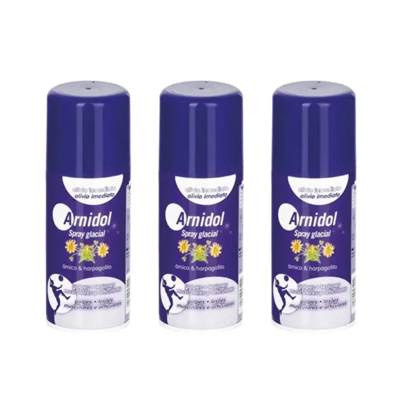 Arnidol Glacial Spray, 3X150 Ml