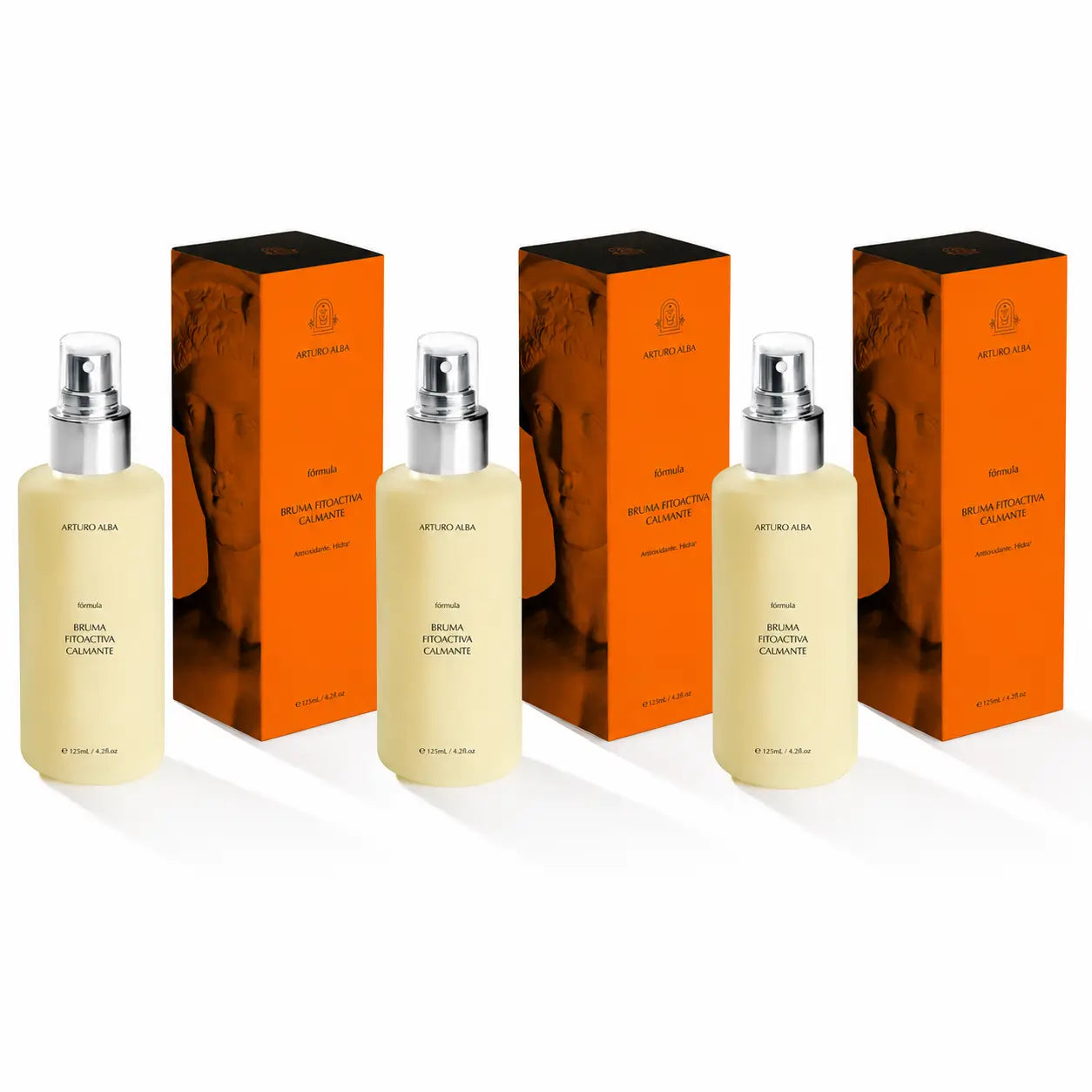 Arturo Alba Soothing Phytoactive Mist 125ml, pack of 3