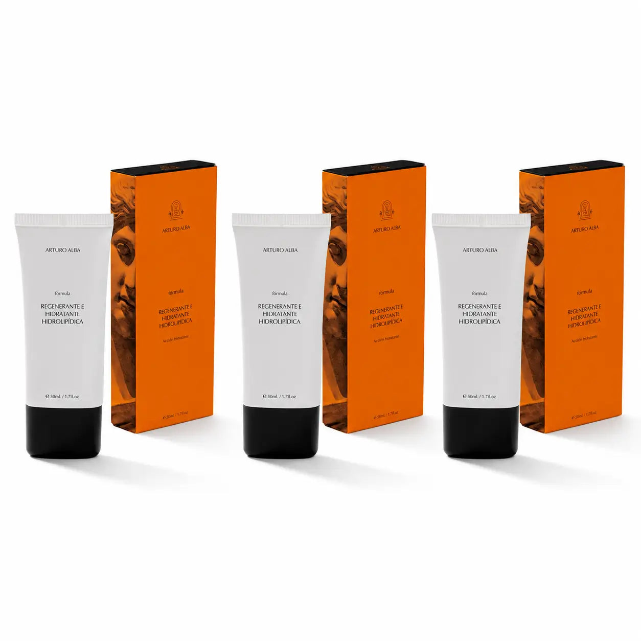 Arturo Alba Regenerating and Hydrating Hydrolipidic Formula 50ml, pack of 3