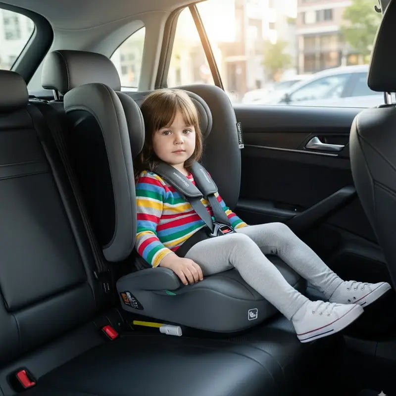 Asalvo Car Seat 100-150 Cms Omniguard Grey C/Isofix