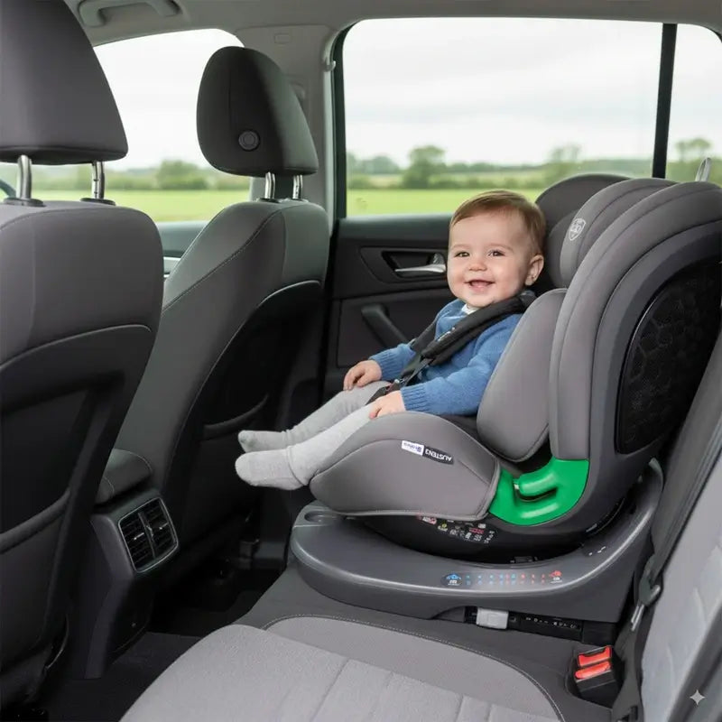 Asalvo Car Seat 40-150 Cms Austen 3 Grey