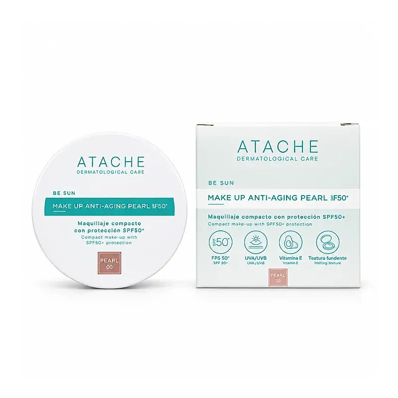Atache Be Sun Make-up Anti-Ageing SPF 50+ Pearl, 12 g