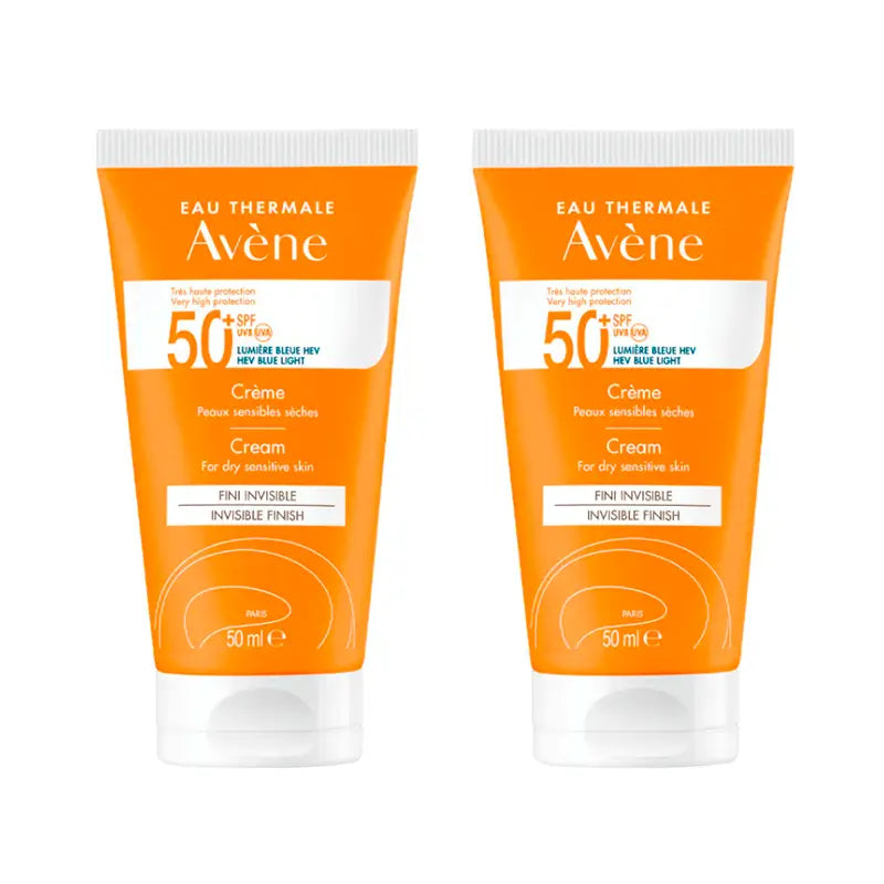 Avène Duplo Sun Cream Spf 50+, 2X50 Ml