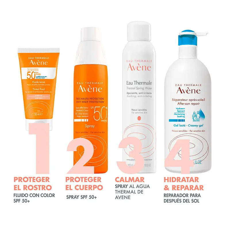 Avène Sun Fluid SPF50+ Colour 50 ml