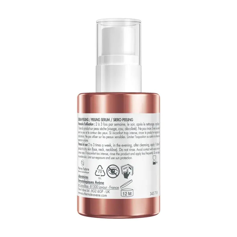 Avène Hyaluron Activ Procedure Peeling Serum with 10% Glycolic Acid 30ml
