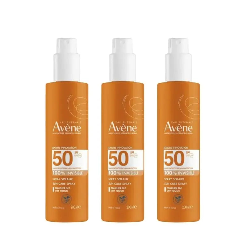 Avene Triplo Solar Spray for Sensitive Skin Spf 50+ 200 Ml