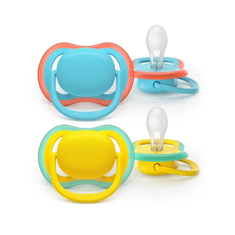 Avent 2 Ultra Air Pacifiers +18M Baby Boy