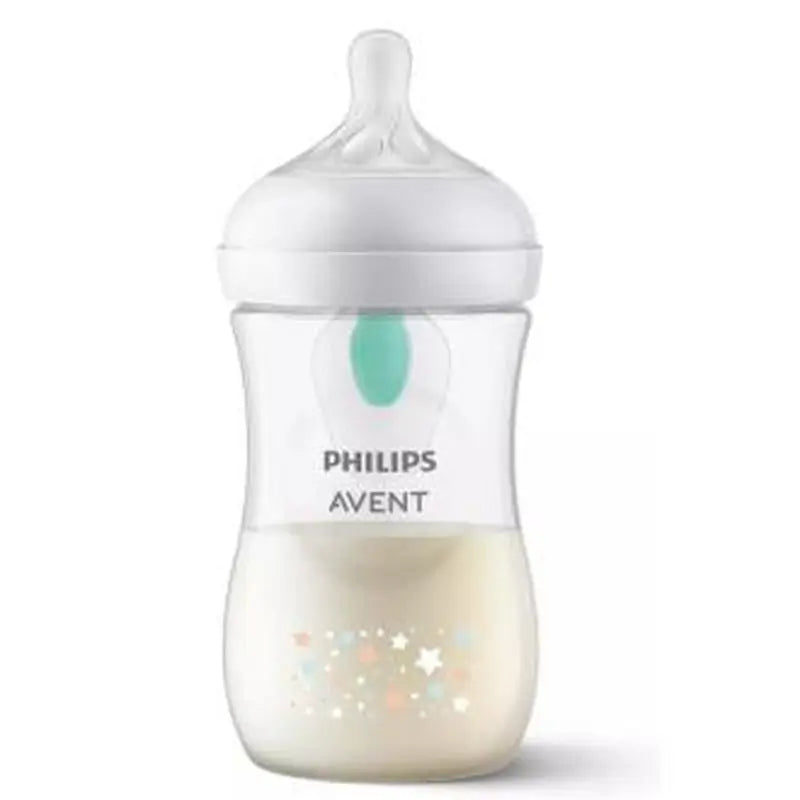 Avent Natural Response Baby Bottle Stars 260Ml Scy673/82