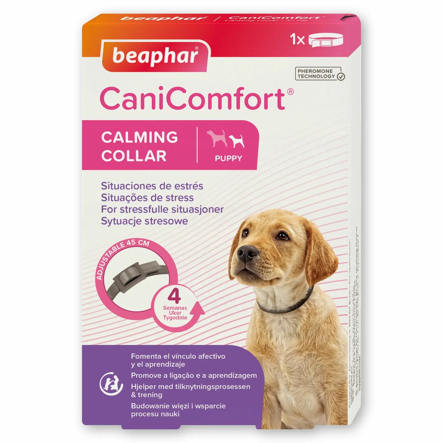 Beaphar Canicomfort Puppy Collar, 45 cm