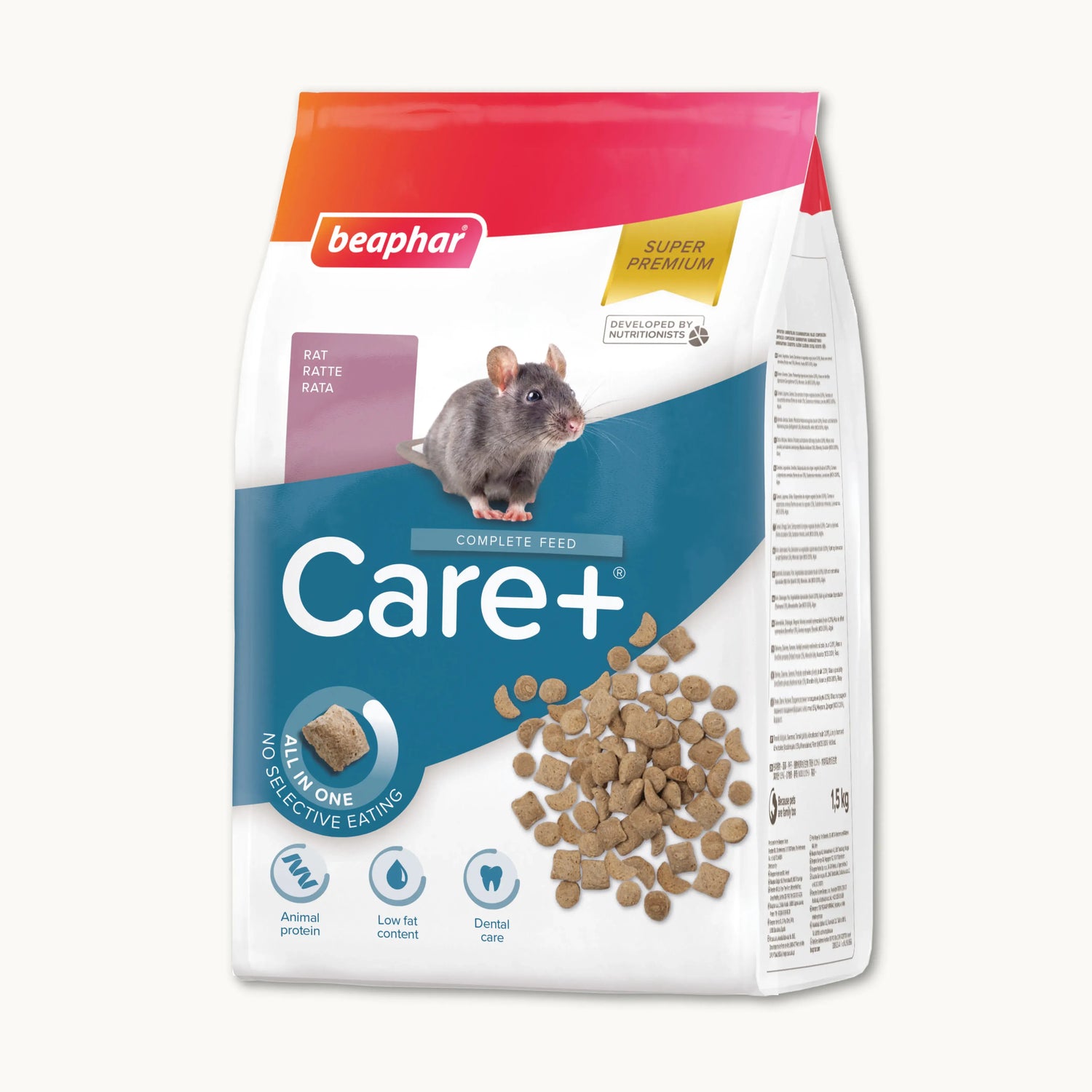 Beaphar Care+ Rat, 1.5 kg