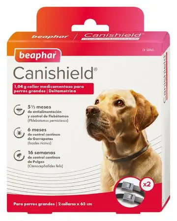 Beaphar Canishield Dog Collar, 65 cm 2 Units