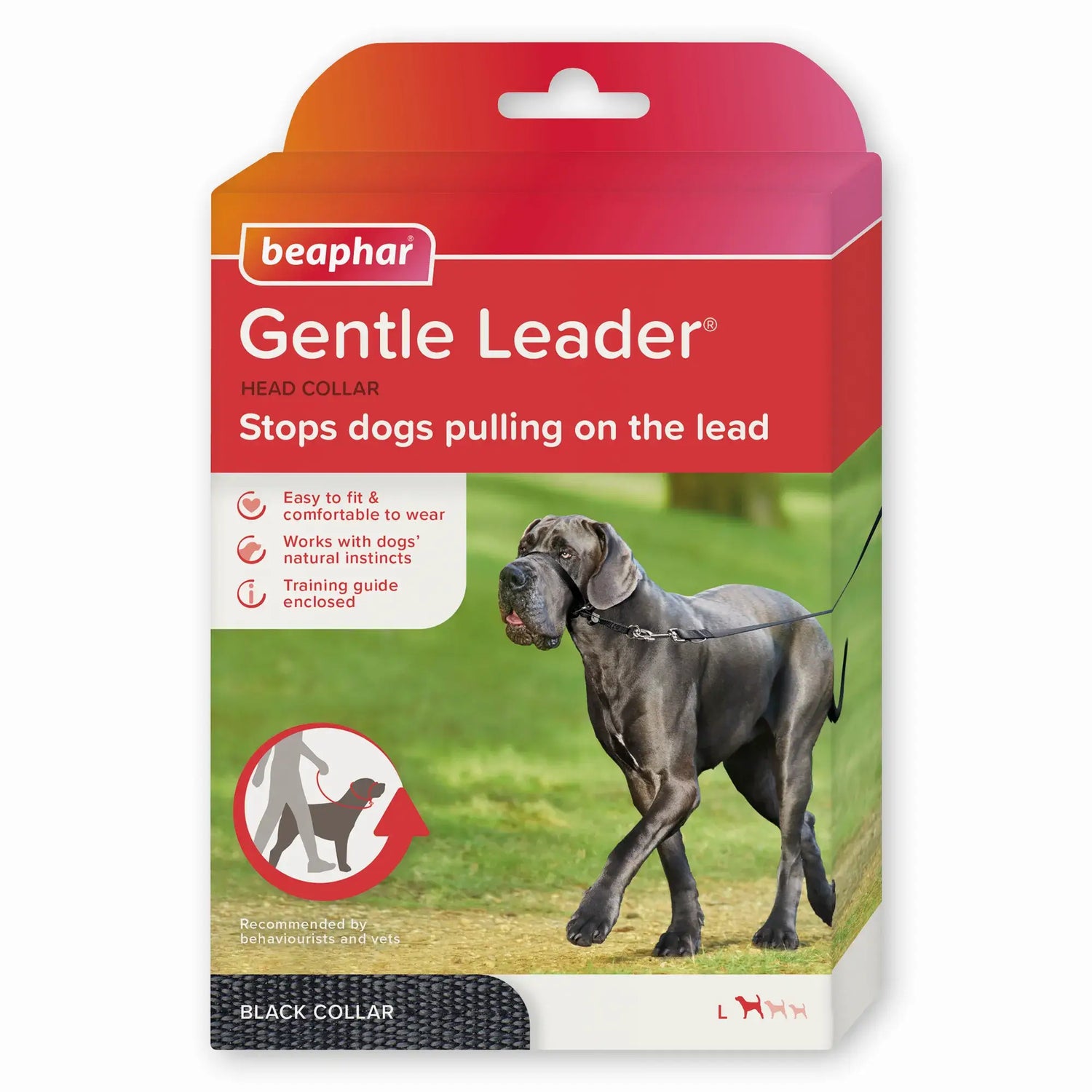 Beaphar Gentle Leader Size L Black, 1 piece