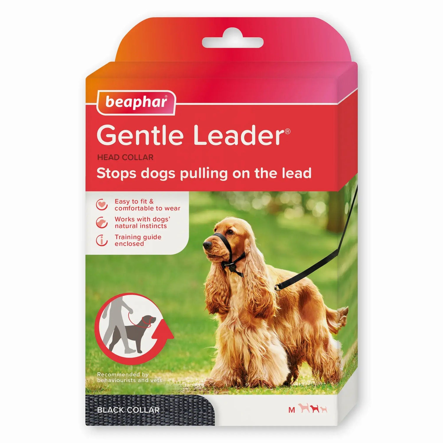 Beaphar Gentle Leader Size M Black, 1 piece