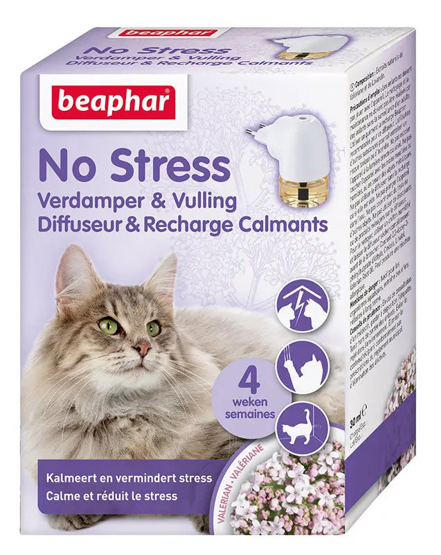 Beaphar No Stress Cat Diffuser and Refill Pack 30 ml
