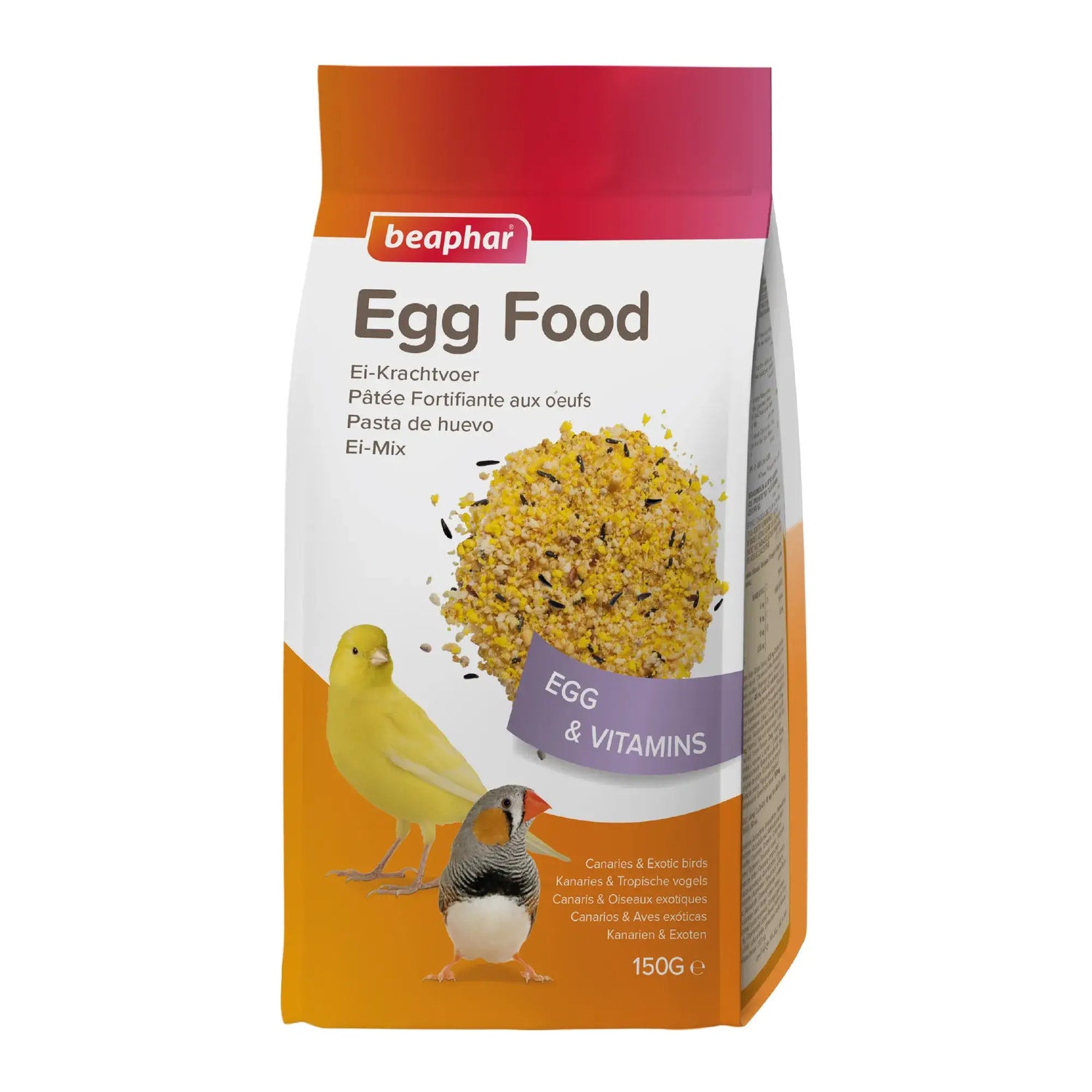 Beaphar Egg Paste For Canaries And Exotic Birds, 150 g