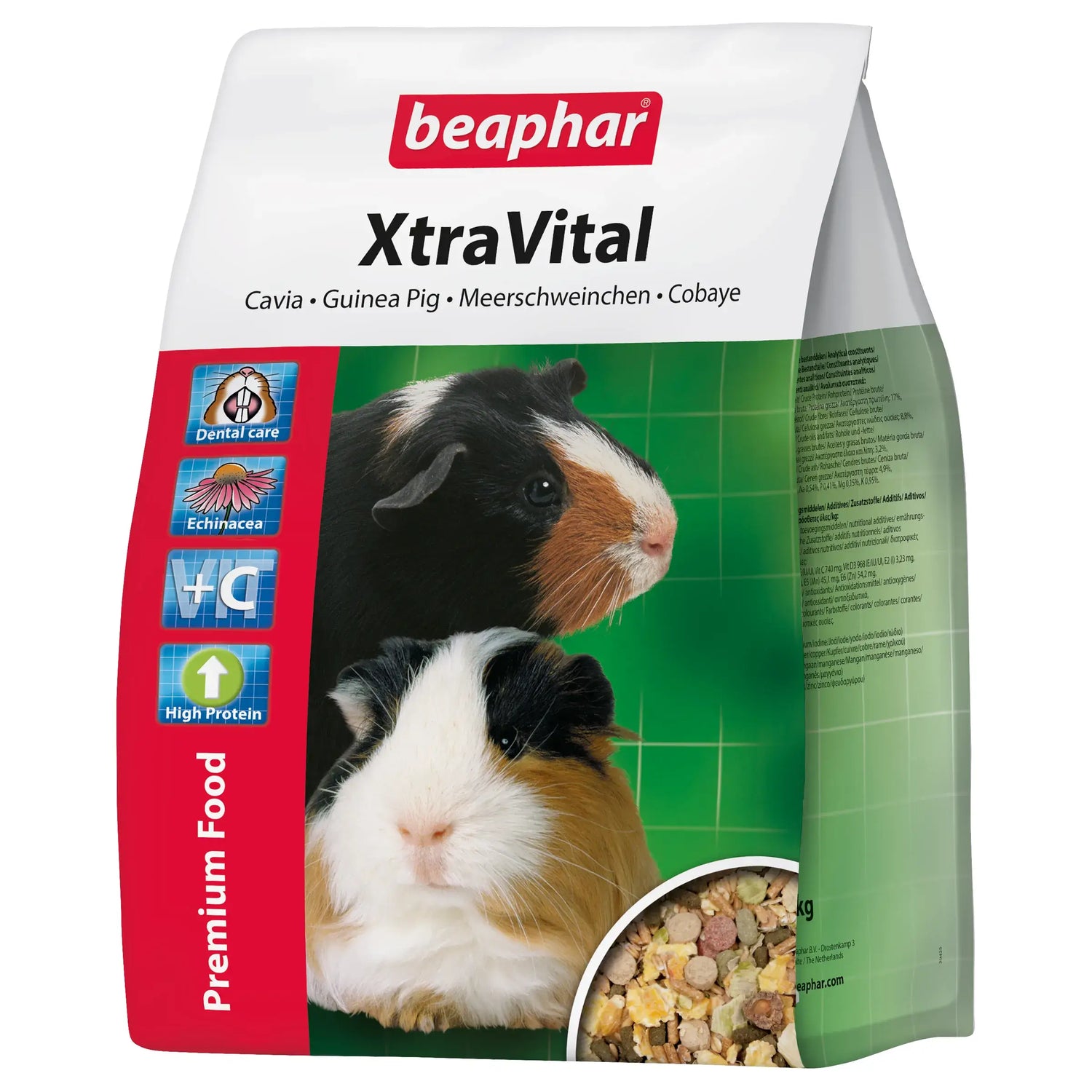Beaphar Xtravital Guinea Pig Food, 2.5 kg