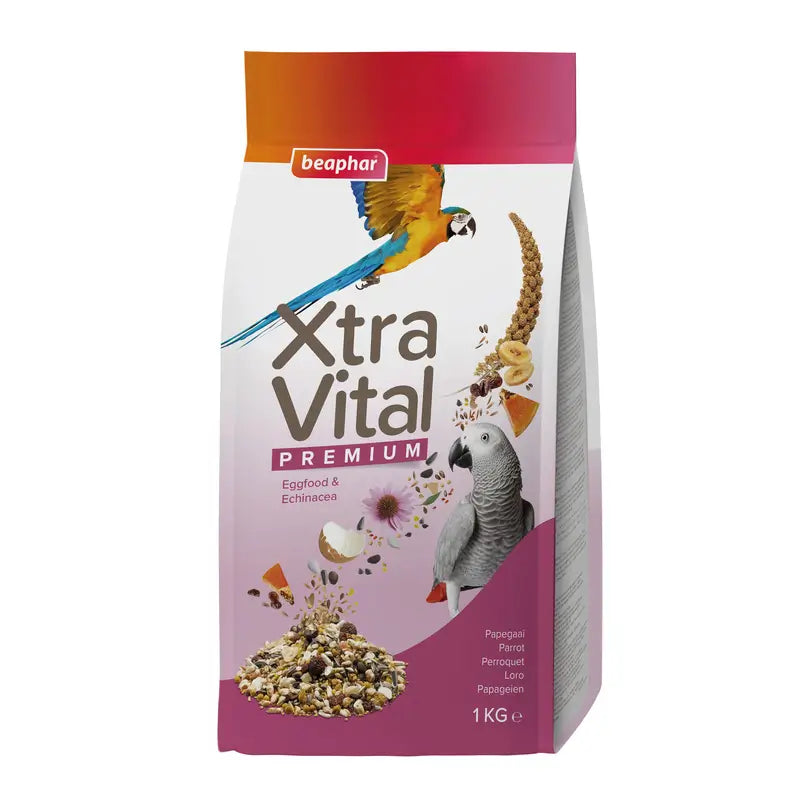 Beaphar Xtravital Parrots, 1 kg