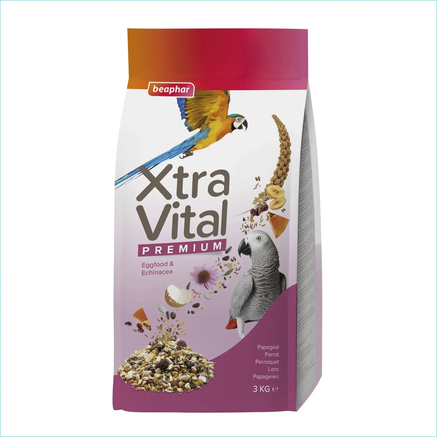 Beaphar Xtravital Parrots 3 kg