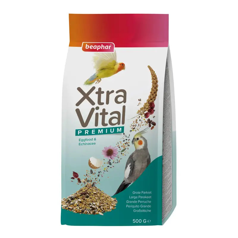 Beaphar Xtravital Large Budgerigars, 500 g