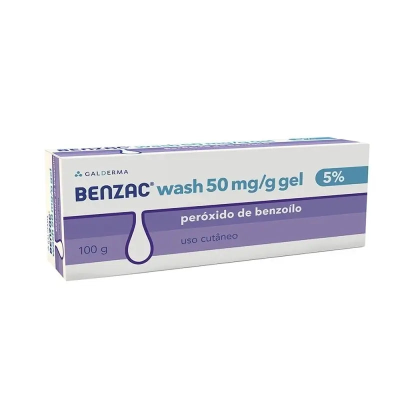 Benzac Wash 50 mg/G Topical Gel 100 g