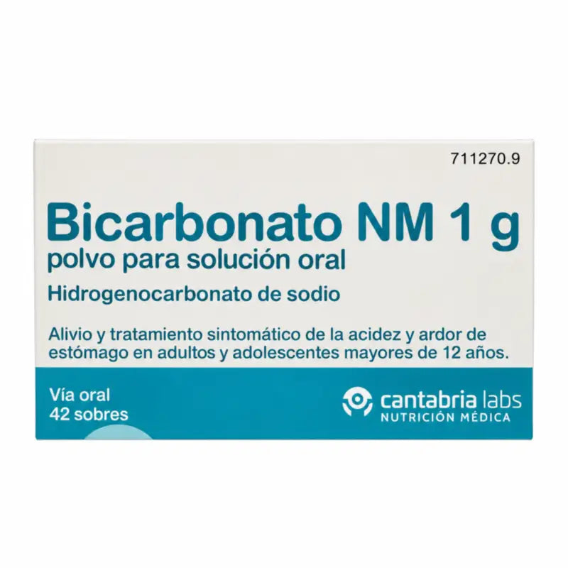 Bicarbonate NM 1 g Powder for Oral Solution 42 Sachets